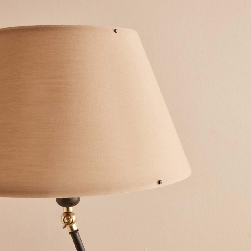 Flexibilná stojacia lampa AYD 1xE27/40W/230V čierna/hnedá