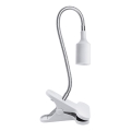 Flexibilná stolná lampa s klipom CLIP 1xE27/30W/230V biela