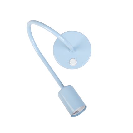 Flexibilné nástenné svietidlo OXFORD 1xE27/15W/230V modré