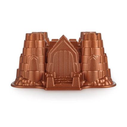 Forma na bábovku KITCHISIMO hrad/medená