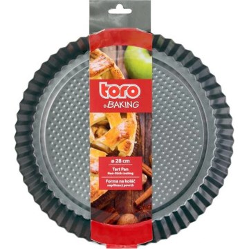 Forma na koláč TORO 28 cm čierna