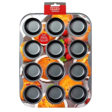 Forma na muffiny TORO čierna