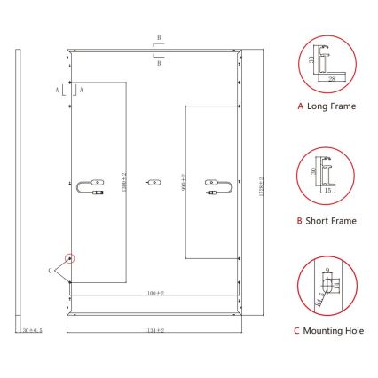 Fotovoltaický solárny panel Jolywood Ntype 415Wp IP68 bifaciálny