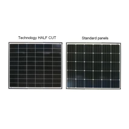 Fotovoltaický solárny panel Risen 440Wp čierny rám IP68 Half Cut