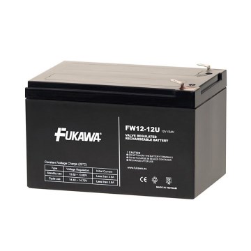 FUKAWA FW 12-12 U - Olovený akumulátor 12V/12Ah/faston 6,3mm FUKAWA FW 12-12 U - Olovený akumulátor 12V/12Ah/faston 6,3mm