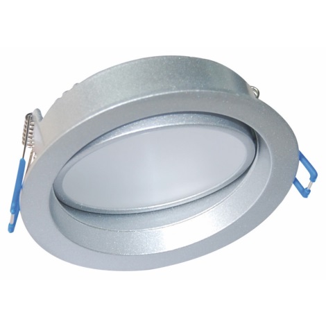 Fulgur 23152 - LED Kúpeľňové podhľadové svietidlo LED/10W/230V 5000K IP54 strieborná