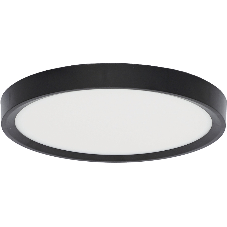 Fulgur 41811 - LED Stropné svietidlo NOMY LED/18W/230V 3000/4000/6000K IP40 pr. 23 cm čierna