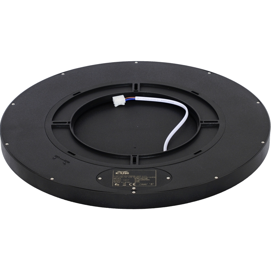 Fulgur 41813 - LED Stropné svietidlo NOMY LED/32W/230V 3000/4000/6000K IP40 pr. 40 cm čierna