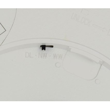 Fulgur 42361 - LED Stropné svietidlo NOMY LED/24W/230V 3000/4000/6000K IP40 pr. 30 cm biela