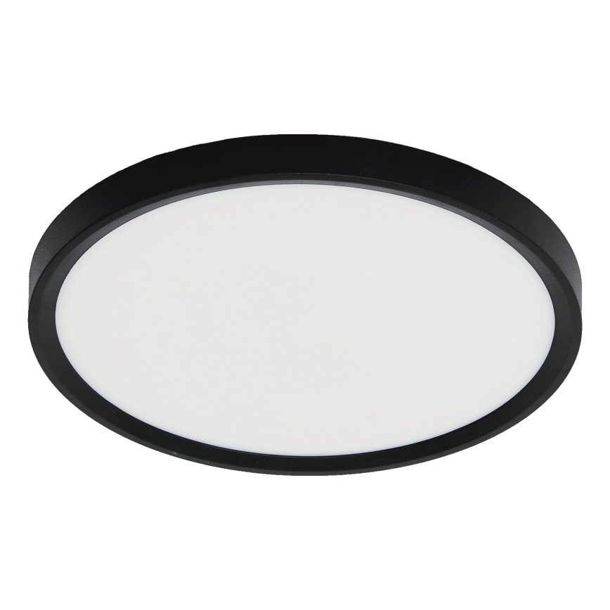 Fulgur 42362 - LED Stropné svietidlo NOMY LED/24W/230V 3000/4000/6000K IP40 pr. 30 cm čierna
