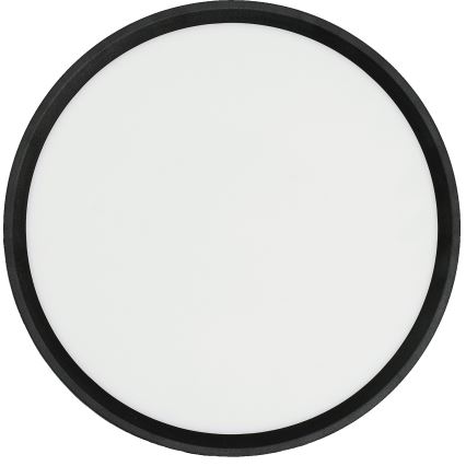 Fulgur 42362 - LED Stropné svietidlo NOMY LED/24W/230V 3000/4000/6000K IP40 pr. 30 cm čierna