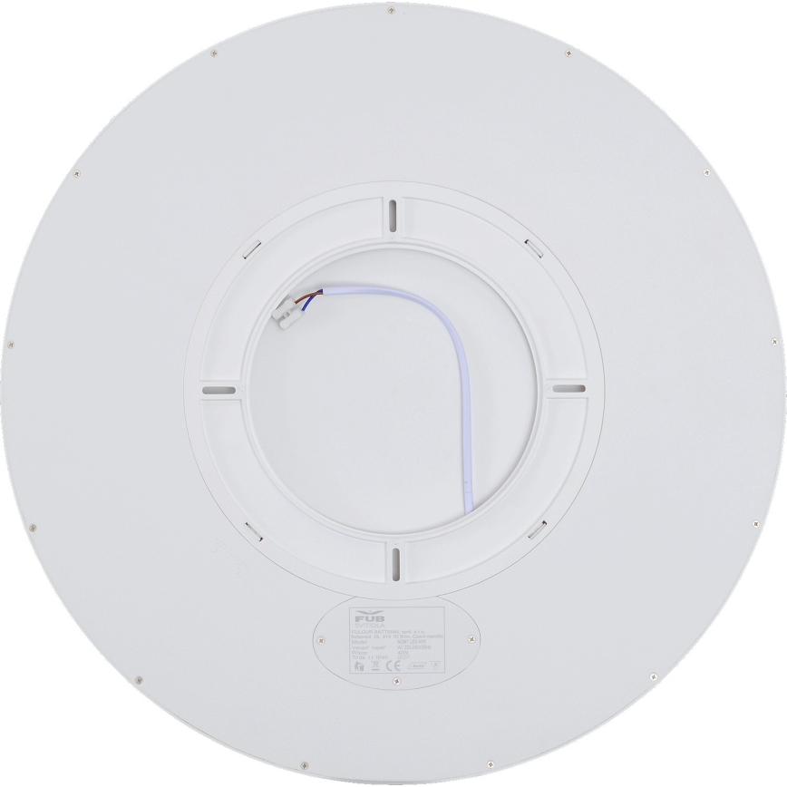 Fulgur 42363 - LED Stropné svietidlo NOMY LED/40W/230V 3000/4000/6000K IP40 pr. 50 cm biela