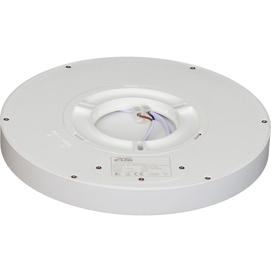 Fulgur s-42584 - LED Stropné svietidlo so senzorom pohybu NOMY-S LED/18W/230V 3000/4000/6000K IP40 pr. 23 cm biela