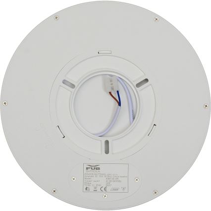 Fulgur s-42584 - LED Stropné svietidlo so senzorom pohybu NOMY-S LED/18W/230V 3000/4000/6000K IP40 pr. 23 cm biela