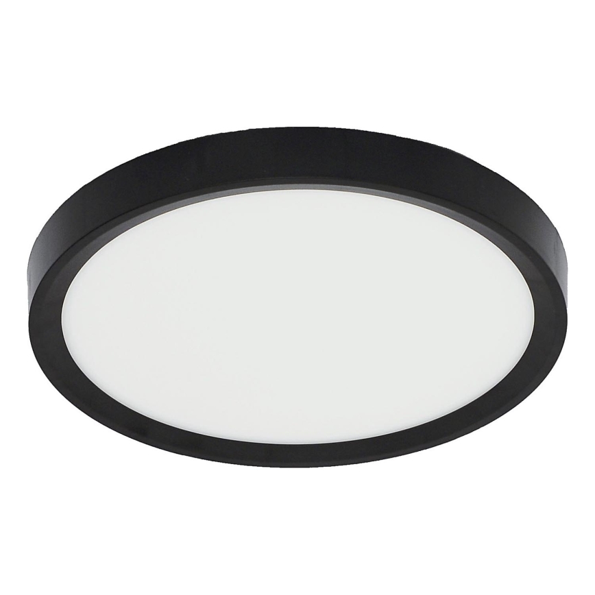 Fulgur s-42585 - LED Stropné svietidlo so senzorom pohybu NOMY-S LED/18W/230V 3000/4000/6000K IP40 pr. 23 cm čierna