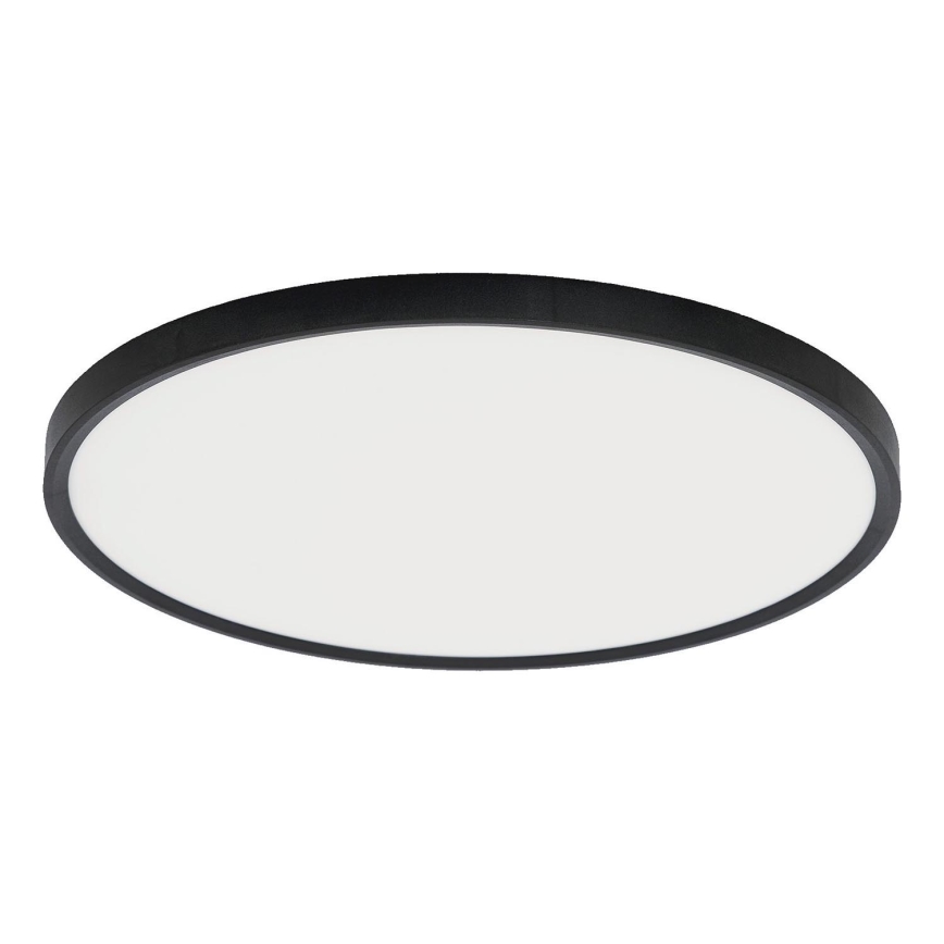 Fulgur s-42591 - LED Stropné svietidlo so senzorom pohybu NOMY-S LED/40W/230V 3000/4000/6000K IP40 pr. 50 cm čierna