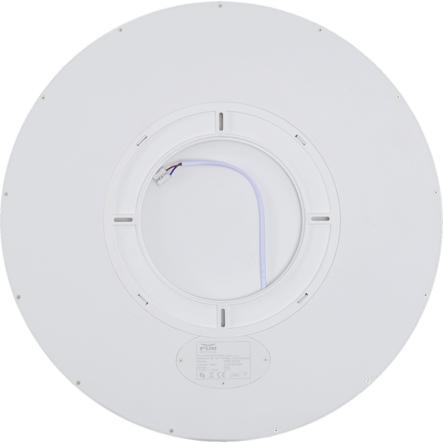 Fulgur s-43058 - LED Stmieva­teľné stropné svietidlo NOMY LED/50W/230V 3000-6500K pr. 60 cm UGR19 IP40 Wi-Fi biela + diaľkové ovládanie