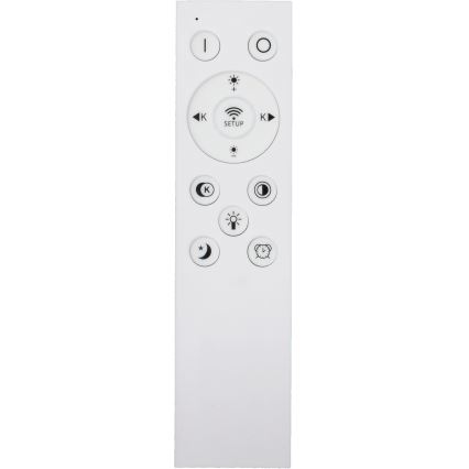 Fulgur s-43058 - LED Stmieva­teľné stropné svietidlo NOMY LED/50W/230V 3000-6500K pr. 60 cm UGR19 IP40 Wi-Fi biela + diaľkové ovládanie
