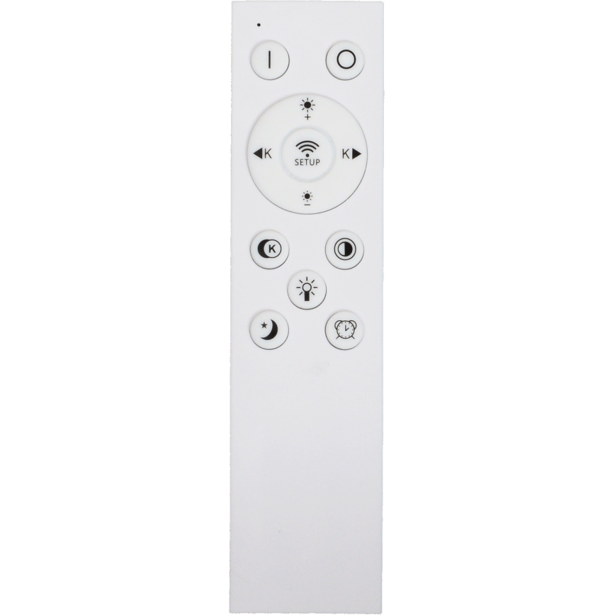 Fulgur s-43058 - LED Stmieva­teľné stropné svietidlo NOMY LED/50W/230V 3000-6500K pr. 60 cm UGR19 IP40 Wi-Fi biela + diaľkové ovládanie