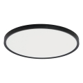 Fulgur s-43059 - LED stmievateľné stropné svietidlo NOMY LED/50W/230V 3000-6500K priemer 60 cm UGR<19 IP40 Wi-Fi čierne + diaľkové ovládanie
