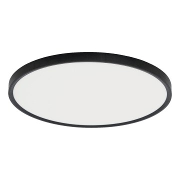 Fulgur s-43059 - LED stmievateľné stropné svietidlo NOMY LED/50W/230V 3000-6500K priemer 60 cm UGR19 IP40 Wi-Fi čierne + diaľkové ovládanie