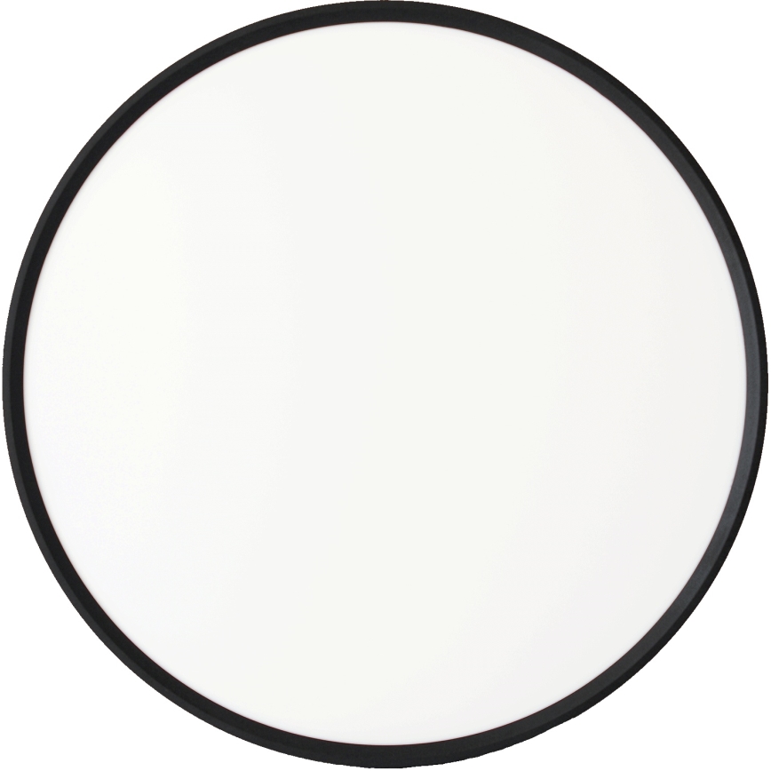 Fulgur s-43059 - LED stmievateľné stropné svietidlo NOMY LED/50W/230V 3000-6500K priemer 60 cm UGR19 IP40 Wi-Fi čierne + diaľkové ovládanie