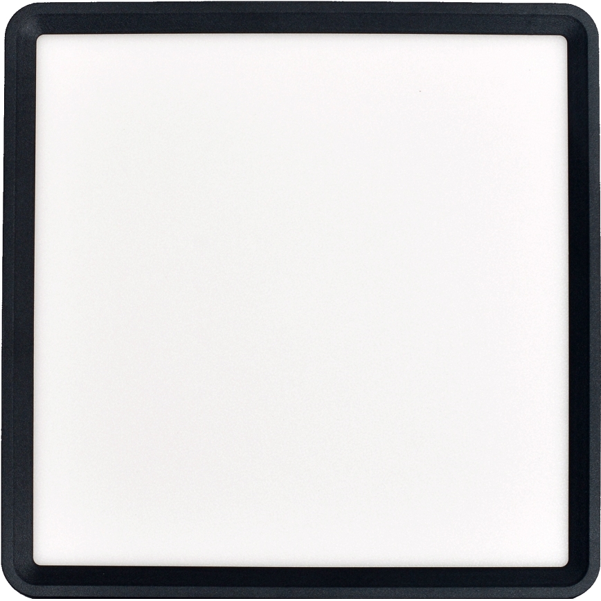 Fulgur s-43101 - LED stropné svietidlo NOMY LED/24W/230V 3000/4000/6500K IP40 30x30 cm čierne