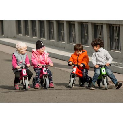 Funny Wheels - Odrážadlo 2v1 RIDER SPORT červená/čierna