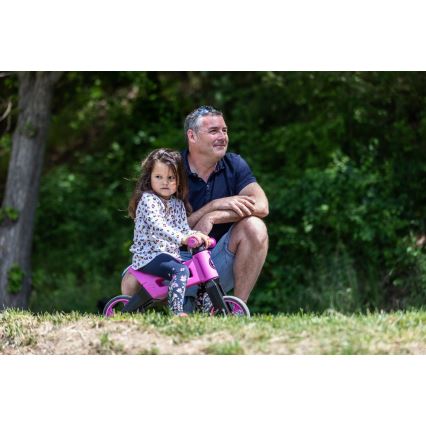 Funny Wheels - Odrážadlo 2v1 RIDER SUPER SPORT ružové/čierne