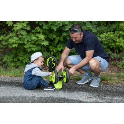 Funny Wheels - Odrážadlo 2v1 RIDER SUPER SPORT zelená/čierna