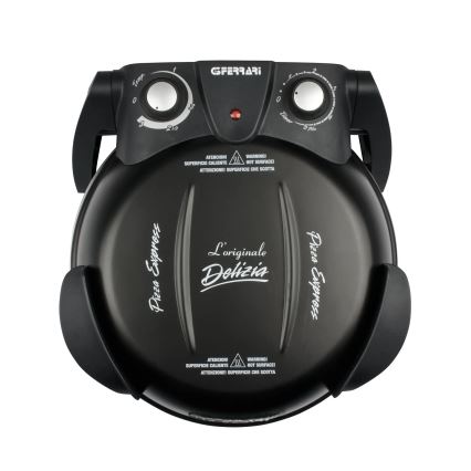 G3Ferrari G1000610 - Rúra na pizzu DELIZIA 1200W/230V čierna