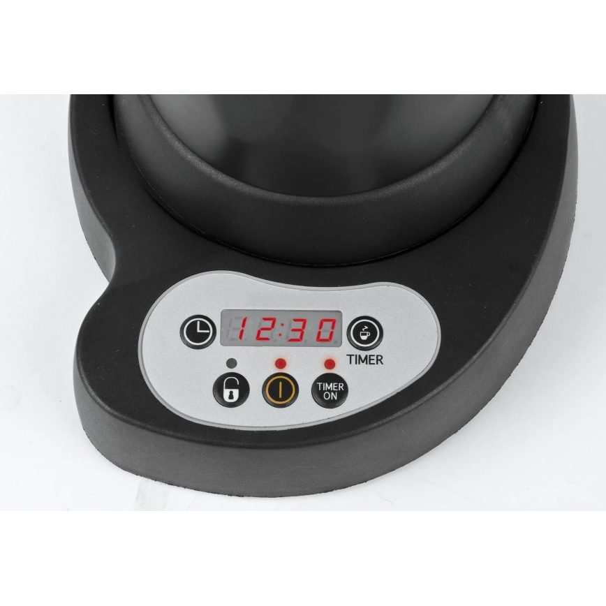G3Ferrari G1004500 - Elektrická moka kanvica RISVEGLIO 400W/230V čierna