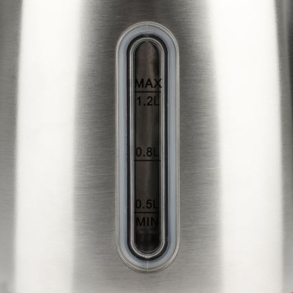 G3Ferrari G1009500 - Rýchlovarná kanvica 1,2 l 1630W/230V nerez/čierna