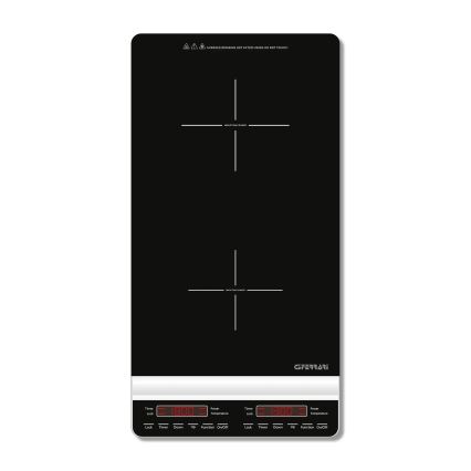 G3Ferrari G1013900 - Indukčný dvojplatničkový varič DINAMIKO 3100W/230V čierny