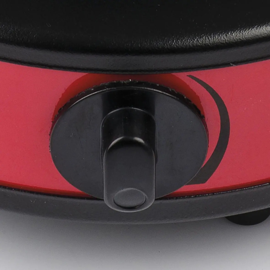 G3Ferrari G1015700 - Indukčný jednoplatničkový varič FURNEL 500W/230V čierna/červená