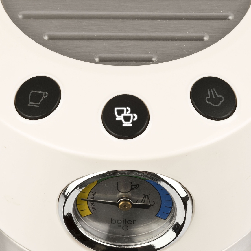 G3Ferrari G1016801 - Pákový espresso kávovar AMARCORD 1350W/230V 15 bar krémový