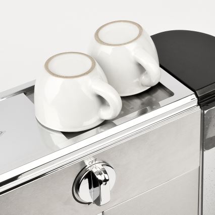 G3Ferrari G1018900 - pákový espresso kávovar 1350 W / 230 V, 15 bar, nerezová oceľ