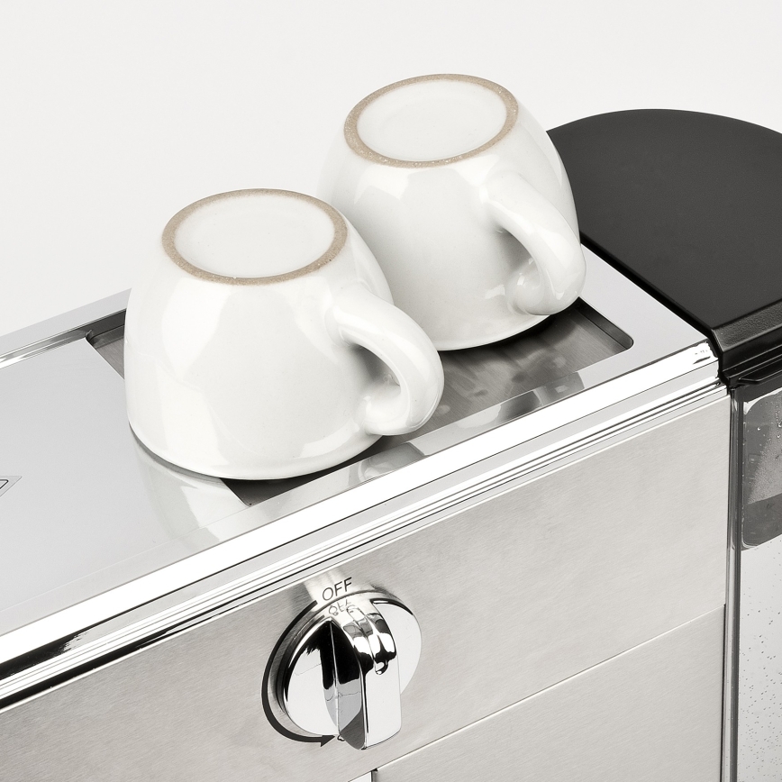 G3Ferrari G1018900 - pákový espresso kávovar 1350 W / 230 V, 15 bar, nerezová oceľ