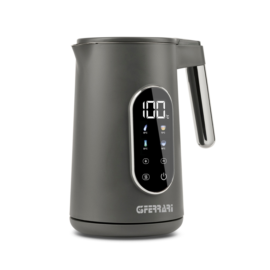 G3Ferrari G1020500 - Rýchlovarná kanvica 1,7 l TISANIERE 2200W/230V sivá