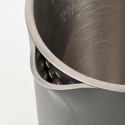 G3Ferrari G1020500 - Rýchlovarná kanvica 1,7 l TISANIERE 2200W/230V sivá