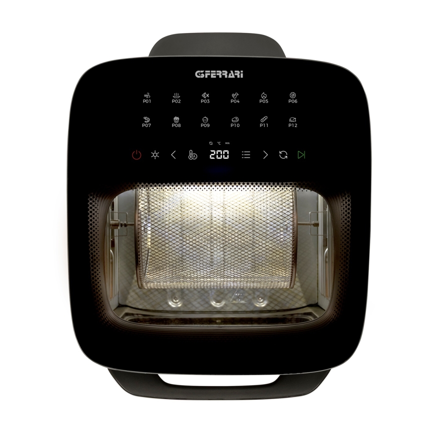 G3Ferrari G1021900 - Teplovzdušná fritéza FRIGGISANO 1800 W/230 V 13 l nerez/čierna