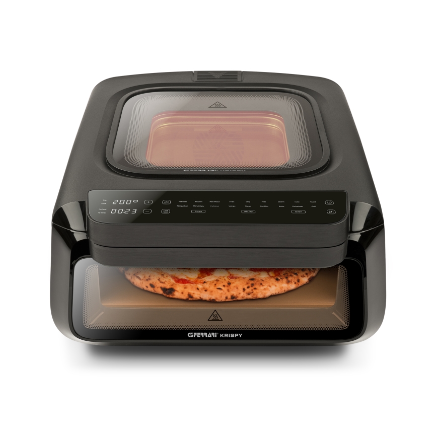 G3Ferrari G1022500 - Multifunkčná rúra KRISPY 3v1 1600W/230V 13 l čierna