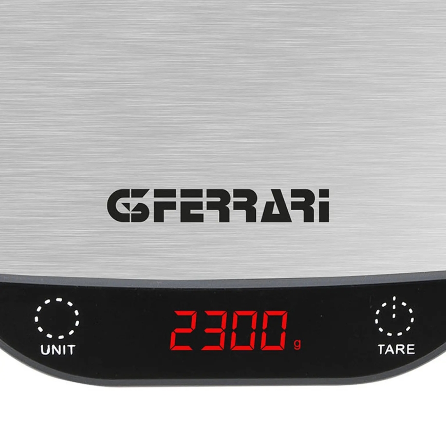 G3Ferrari G2009600 - Kuchynská váha PATTY 2xAAA nerezová
