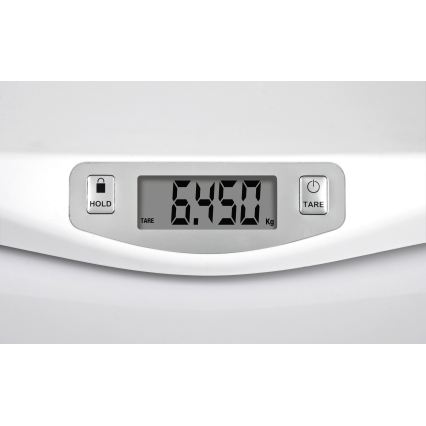 G3Ferrari G30021 - Detská digitálna váha 20 kg 1×CR2032 biela