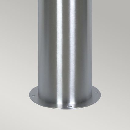 Garden Zone - Vonkajšia lampa SANDBANKS 1xE27/60W/230V IP44 matný chróm