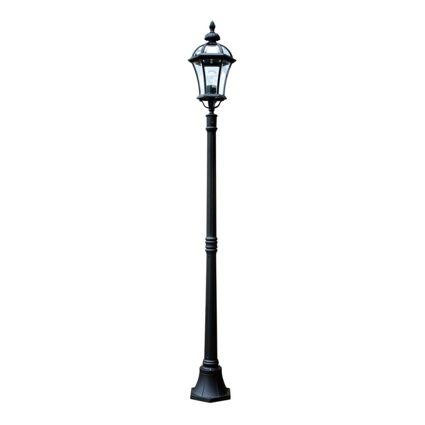 Garden Zone - Vonkajšia lampa LEDBURY 1xE27/100W/230V IP44 čierna