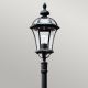 Garden Zone - Vonkajšia lampa LEDBURY 1xE27/100W/230V IP44 čierna