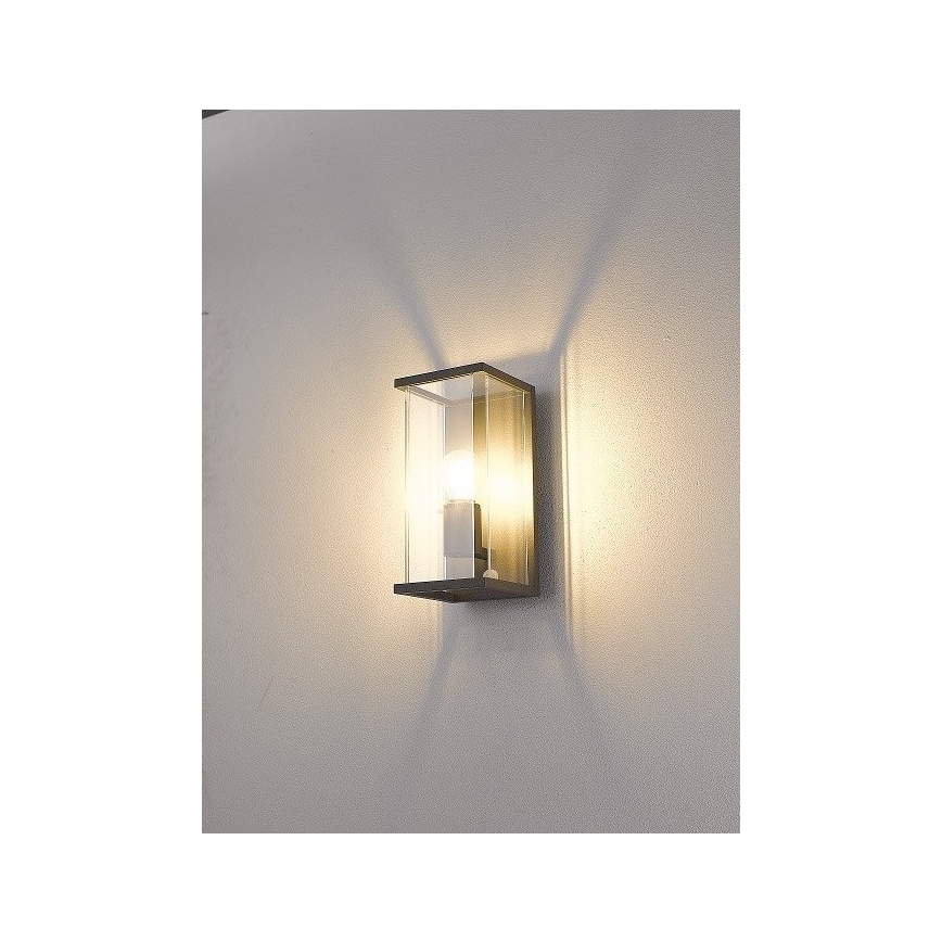 Gardino LX1465 - Vonkajšie svietidlo so senzorom MELISSA 1xE27/15W/230V IP54