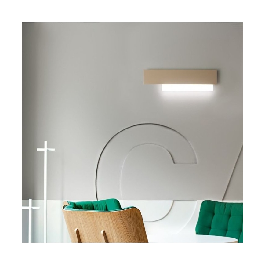 Gea Luce DOHA A P T - LED Nástenné svietidlo DOHA LED/15W/230V 40 cm béžová