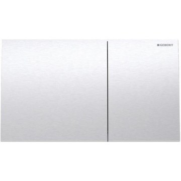 Geberit 115.622.FW.1 - Splachovacie tlačidlo Sigma70 25x14,6 cm, nerezová oceľ